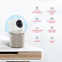 HOOP CAM HOOPMC01GR 2.0 MP 3.6 MM PAN KAMERA GRİ (1 YIL ÜCRETSİZ BULUT KAYIT) BEBEK BAKICI KAMERASI 2MP - 6
